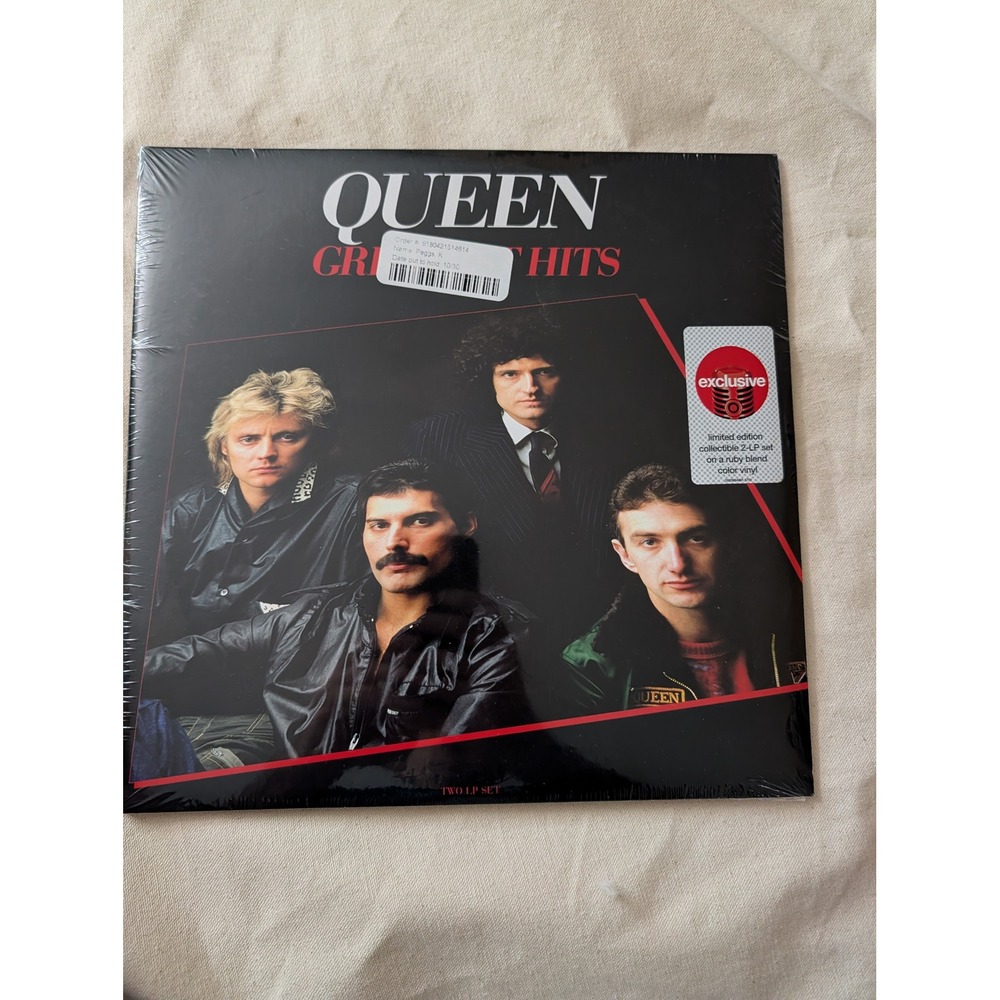 Queen Greatest Hits Ruby Blend Color Vinyl 2-LP Target Exclusive New Sealed